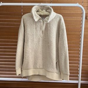 Athleta Comfy Sherpa Pullover